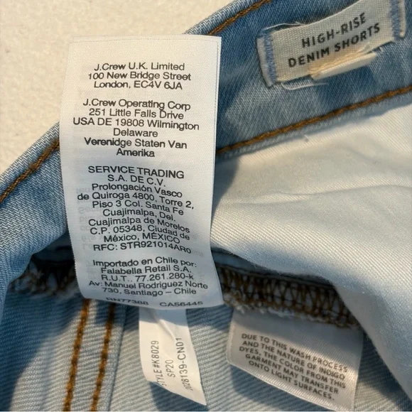 Madewell High Rise Cutoff Denim Shorts - Picture 7 of 7